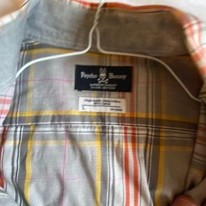 Psycho Bunny Robert Godley Long Sleeve Button Up Large